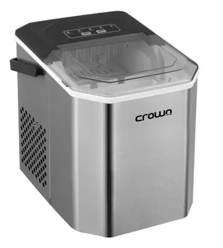 Instant Ice Maker Produce Up To 12 Kg Bullet Ice Per 24 Hours 110 W IM-411 Silver