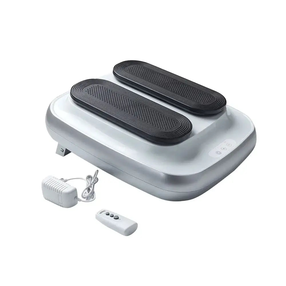 Intelligent Leg Massager Step Machine for Rehabilitation and Rhythm Vibration Aerobic Training