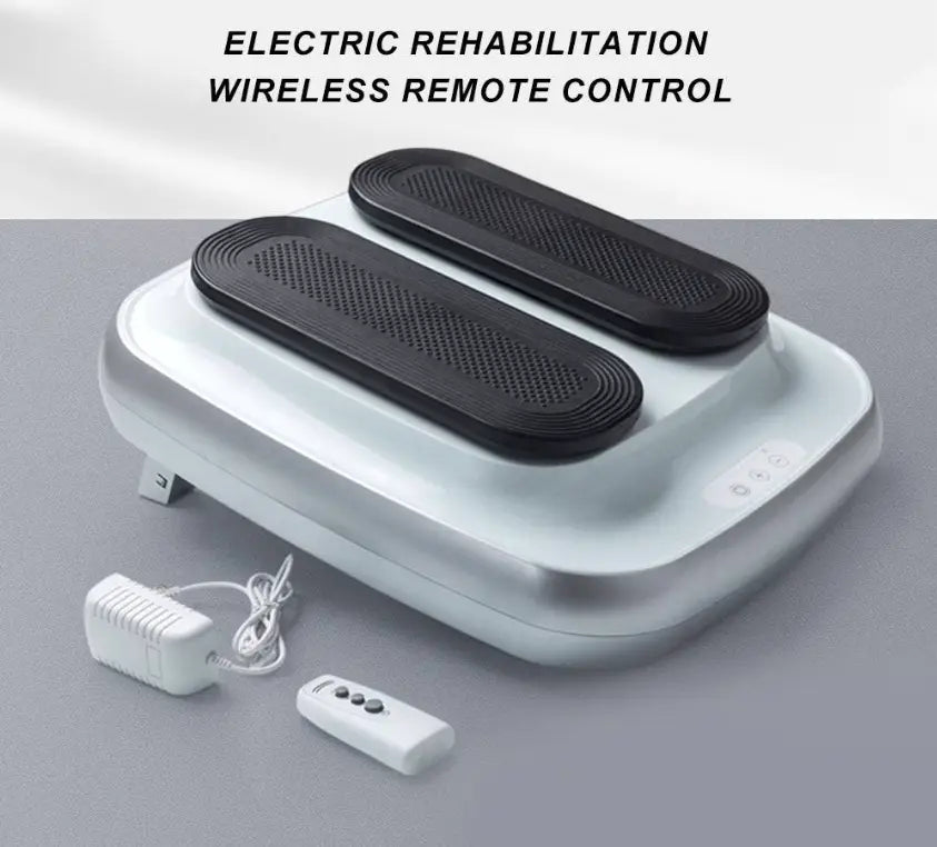 Intelligent Leg Massager Step Machine for Rehabilitation and Rhythm Vibration Aerobic Training