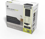 Load image into Gallery viewer, Intex Airbed Inflatable Double Mattress With Bulit In Electric Pump,152 X 203 X 42 Cm, 64124, Black, Durabeam Queen Pillow Rest Airbed W/E.Pump152X203X42, 64124