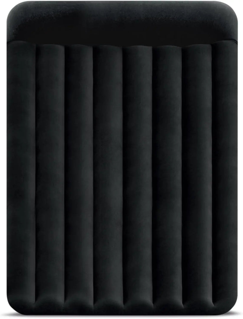 Intex Airbed Inflatable Double Mattress With Bulit In Electric Pump,152 X 203 X 42 Cm, 64124, Black, Durabeam Queen Pillow Rest Airbed W/E.Pump152X203X42, 64124