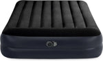 Load image into Gallery viewer, Intex Airbed Inflatable Double Mattress With Bulit In Electric Pump,152 X 203 X 42 Cm, 64124, Black, Durabeam Queen Pillow Rest Airbed W/E.Pump152X203X42, 64124