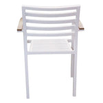 Load image into Gallery viewer, Jilphar Furniture Aluminum White Outdoor Chair JP1288-GCC Home Center