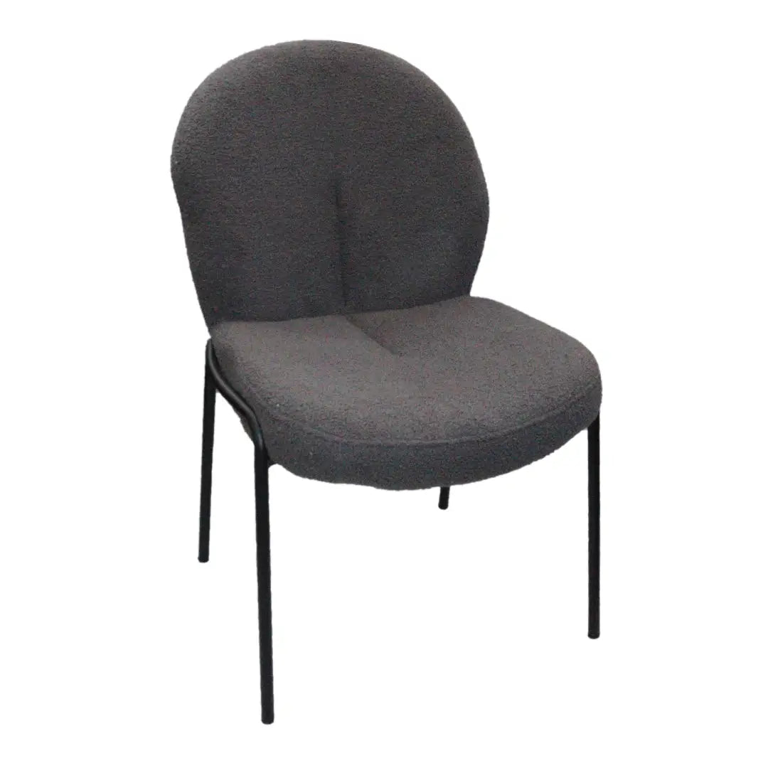 Jilphar Furniture Armless Velvet Fabric Dining Chair JP1297-GCC Home Center