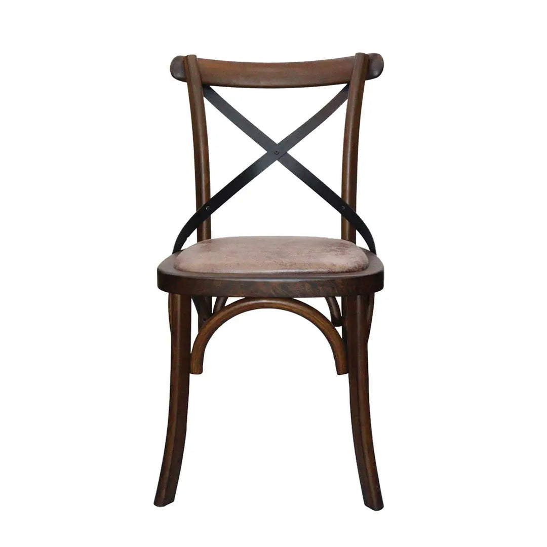 Jilphar Furniture Classical Modern Dining Chair Antique Brush Oak JP1282-GCC Home Center