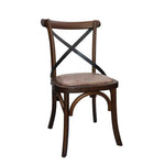 Load image into Gallery viewer, Jilphar Furniture Classical Modern Dining Chair Antique Brush Oak JP1282-GCC Home Center