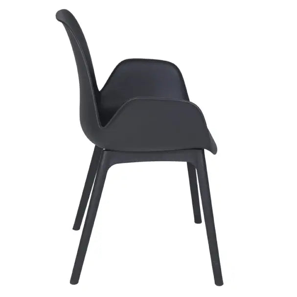 Jilphar Furniture Classical Polypropylene (PP) Dining Chair JP1304-GCC Home Center