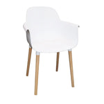 Load image into Gallery viewer, Jilphar Furniture Dining Chair with Wooden Leg- Black JP1267-GCC Home Center