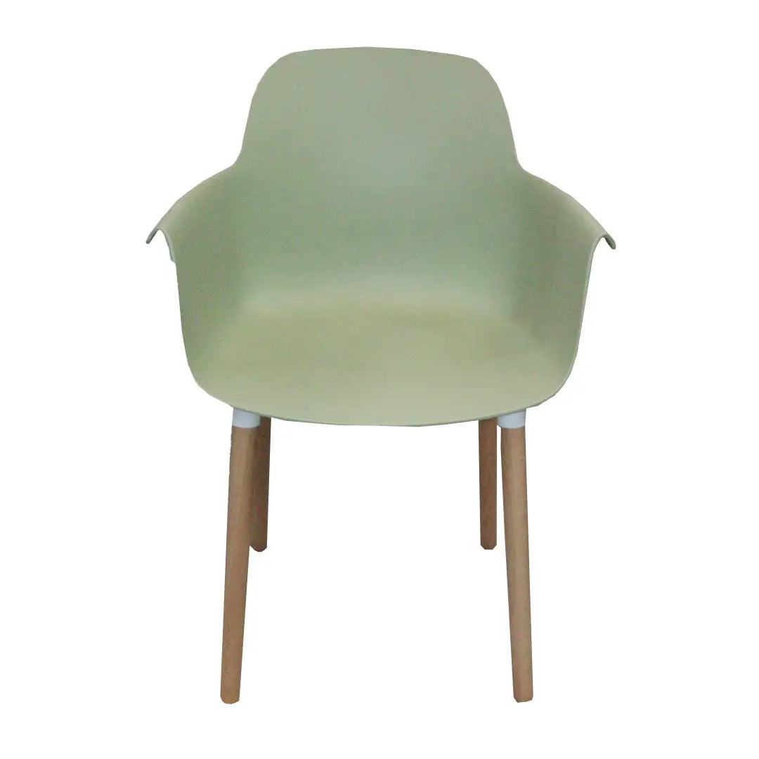 Jilphar Furniture Dining Chair with Wooden Leg- Black JP1267-GCC Home Center