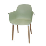 Load image into Gallery viewer, Jilphar Furniture Dining Chair with Wooden Leg- Black JP1267-GCC Home Center