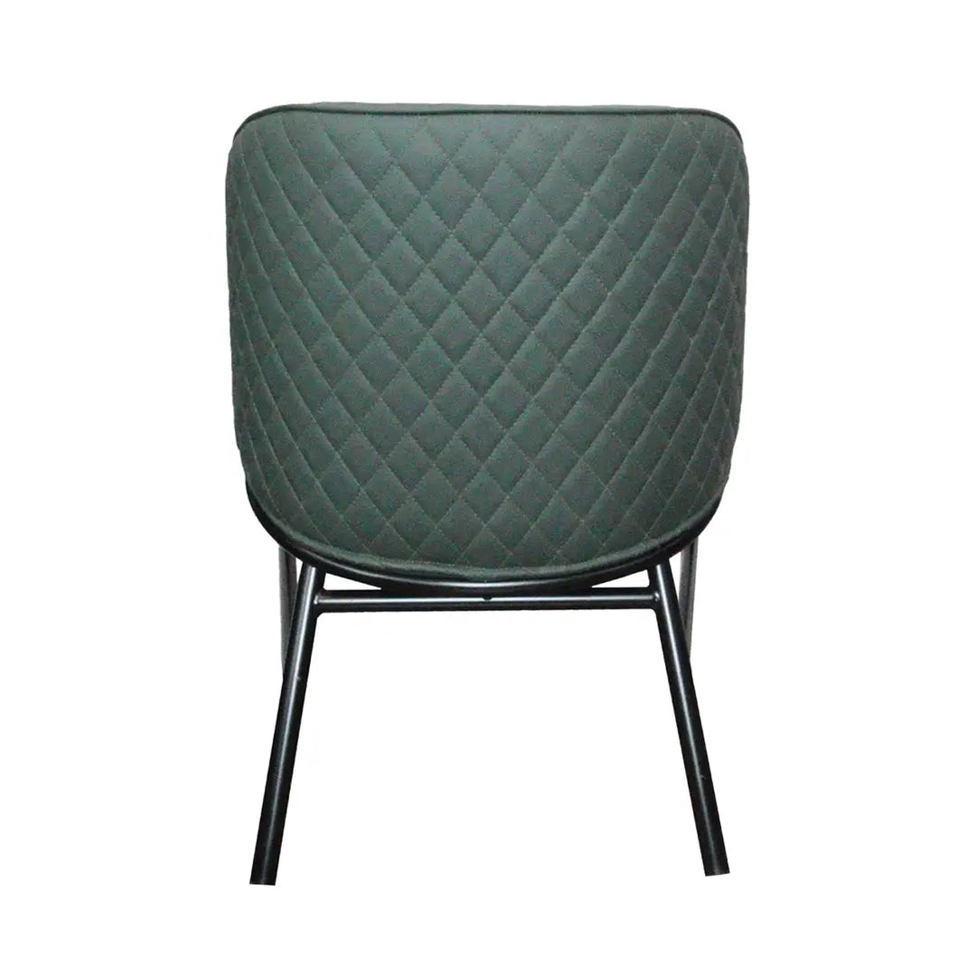 Jilphar Furniture Luxury Leather Dining Chair with Metal Legs JP1292-GCC Home Center