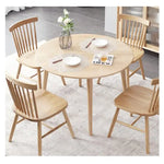 Load image into Gallery viewer, Jilphar Furniture Oiled Walnut Wood Spindle Back Dining Chairs JP1308 only(1 piece chair)-GCC Home Center