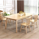 Load image into Gallery viewer, Jilphar Furniture Oiled Walnut Wood Spindle Back Dining Chairs JP1308 only(1 piece chair)-GCC Home Center