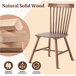 Load image into Gallery viewer, Jilphar Furniture Premium Armless Solid Wooden Dining Chair JP1280-GCC Home Center