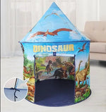 Load image into Gallery viewer, Kid Play Tent Crawl Tunnel Ball Pit Dinosaur Indoor Outdoor-GCC Home Center