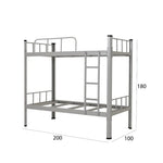 Load image into Gallery viewer, Kids Metal Bunk Bed – Urban Style Sturdy Frame