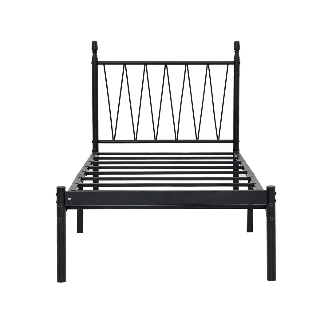 Kids Single Bed – Urban Style Metal Frame