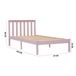 Load image into Gallery viewer, Kids Single Bed, Urban Style Painted Pinewood Bed