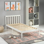 Load image into Gallery viewer, Kids Single Bed, Urban Style Painted Pinewood Bed