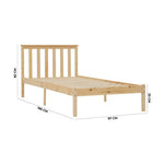 Load image into Gallery viewer, Kids Single Bed, Urban Style Painted Pinewood Bed