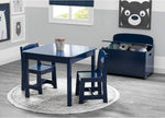 Load image into Gallery viewer, Kids Wood Table and Chair Set – 2 Chairs Included - Ideal for Arts Crafts ,Snack Time ,Homeschooling ,Homework and More