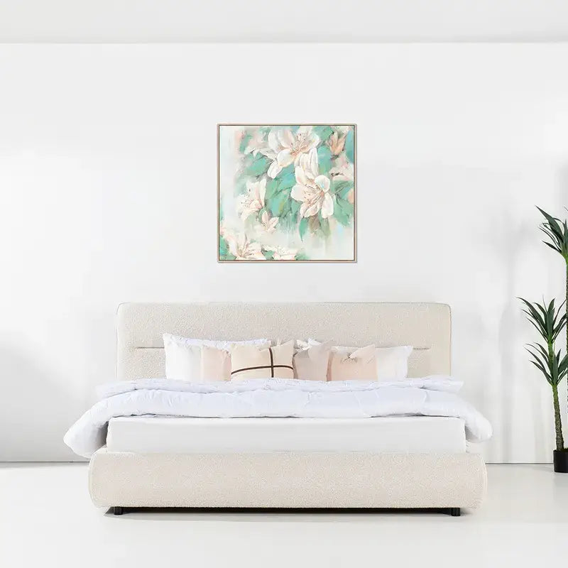 King Bed 180x200cm – Ivory