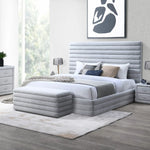 Load image into Gallery viewer, King Bed – Grey (180×202 cm)