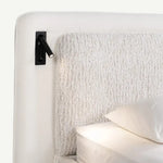 Load image into Gallery viewer, King Bed with Built-in LED lighting 180x200cm – Beige
