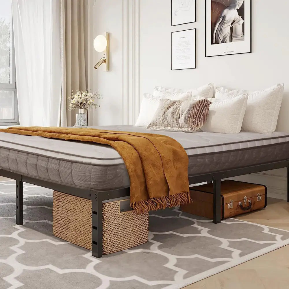 King Size Mattress with Gel-Infused Memory Foam & Pocket Springs - Medium Firm, Anti-Allergen, 2-Year Warranty-GCC Home Center