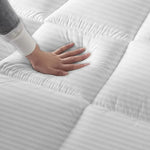 Load image into Gallery viewer, King Size Waterproof Microfiber Mattress Topper – Soft, Breathable, and Machine Washable-GCC Home Center