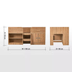 Load image into Gallery viewer, Kirby Cabin Bed with 2 Doors - 90x190 cm-GCC Home Center