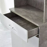 Load image into Gallery viewer, Kitchen Cabinet, Tall Bar Cabinet with Drawer &amp; Shelves