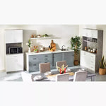 Load image into Gallery viewer, Kitchen Cabinet, Tall Bar Cabinet with Drawer &amp; Shelves