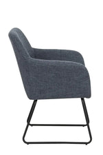 Load image into Gallery viewer, LANNY Dining Room/Restaurant Chair/Hotel chair/Office Visitor Chair/Modern Medium Back Luxury Lamb Wool Chair SZ813 (off white)-GCC Home Center