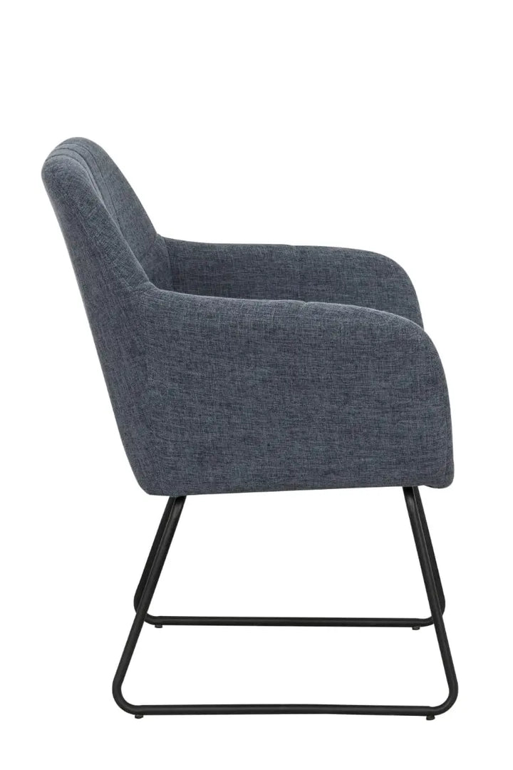 LANNY Dining Room/Restaurant Chair/Hotel chair/Office Visitor Chair/Modern Medium Back Luxury Lamb Wool Chair SZ813 (off white)-GCC Home Center