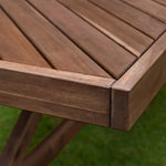Load image into Gallery viewer, Large Outdoor Dining Table, Acacia, 220×100 cm