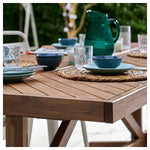 Load image into Gallery viewer, Large Outdoor Dining Table, Acacia, 220×100 cm
