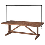 Load image into Gallery viewer, Large Outdoor Dining Table, Acacia, 220×100 cm