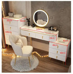 Load image into Gallery viewer, COOLBABY Light luxury dressing table bedroom modern simple network red ins style makeup table Nordic storage cabinet one size apartment-GCC Home Center
