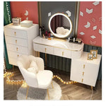 Load image into Gallery viewer, COOLBABY Light luxury dressing table bedroom modern simple network red ins style makeup table Nordic storage cabinet one size apartment-GCC Home Center