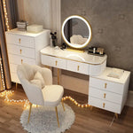 Load image into Gallery viewer, COOLBABY Light luxury dressing table bedroom modern simple network red ins style makeup table Nordic storage cabinet one size apartment-GCC Home Center