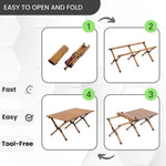Load image into Gallery viewer, Lightweight Portable Folding Camping Table