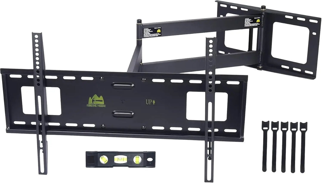Long Arm TV Mount Full Motion TV Bracket with 42 inch Long Extension Articulating TV Wall Mount for 37 to 80 Inch Flat/Curve TVs, VESA 600x400mm Compatible, Holds up to 100 lbs | Extra Long Arm Extendable TV Mount
