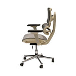 Load image into Gallery viewer, Low Back Medicated Office Chair With Lumbar Support And Height Adjustable - Grey-GCC Home Center