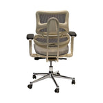 Load image into Gallery viewer, Low Back Medicated Office Chair With Lumbar Support And Height Adjustable - Grey-GCC Home Center