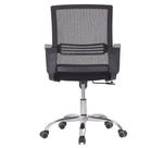 Load image into Gallery viewer, Low Back Mesh Chair With Lumbar Support - Black-GCC Home Center