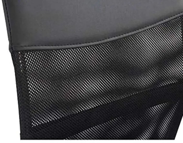 Low Back Mesh Office Chair with Adjustable Height Without Draft Kit - Black-GCC Home Center