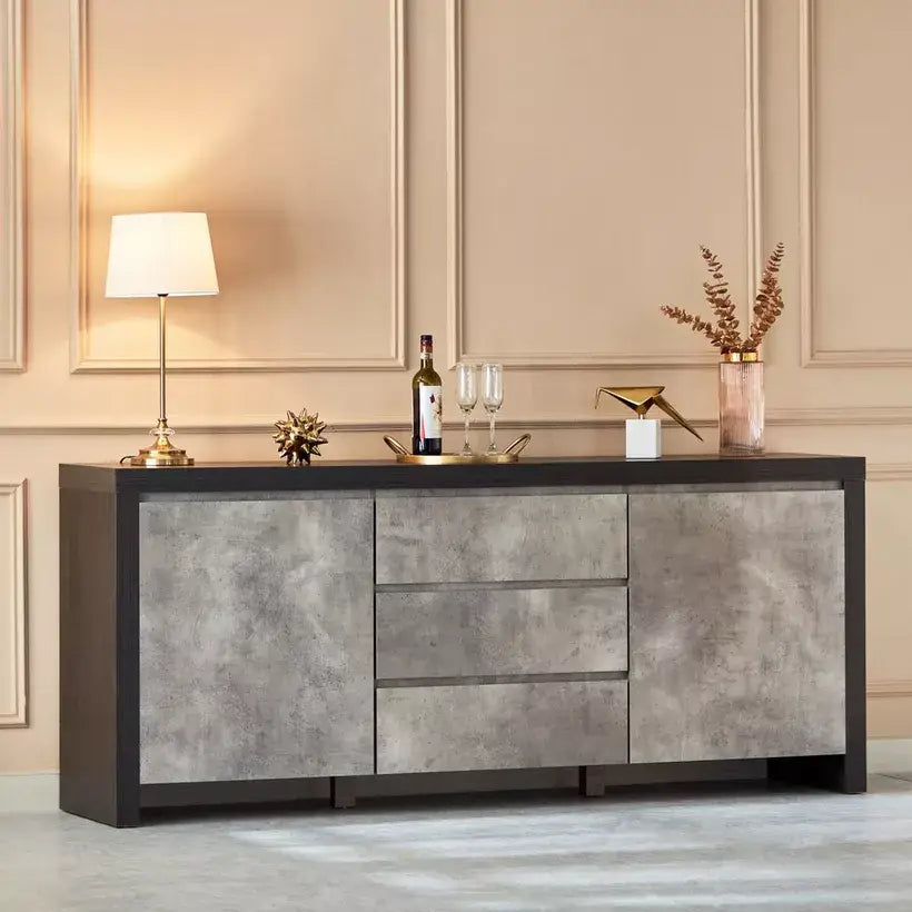 Lux 2-Door 3-Drawer Sideboard