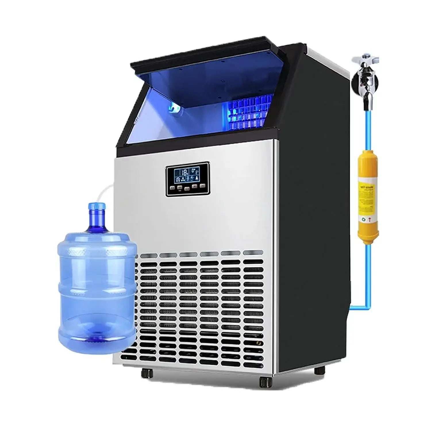 Automatic Ice Maker Machine Fast Cube Production Store – Arabian Mall