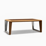 Load image into Gallery viewer, Luxurious Coffee Table With Stainless Steel Leg For Indoor And Outdoor - Forster Yellow-GCC Home Center